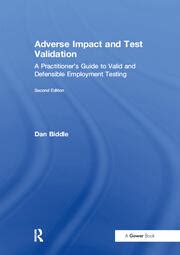 adverse impact and test validation|Adverse Impact Test Validation .